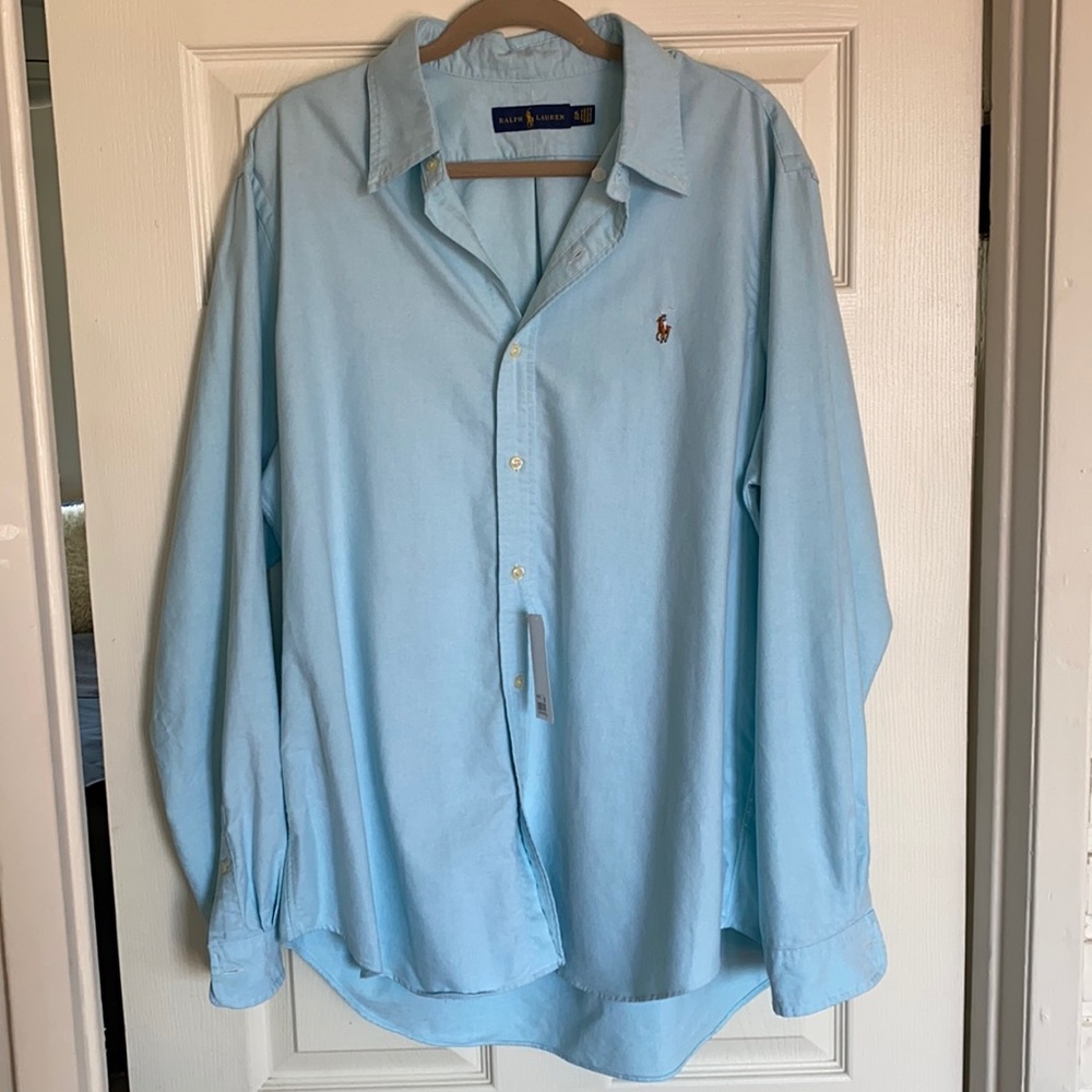 Ralph Lauren light blue shirt